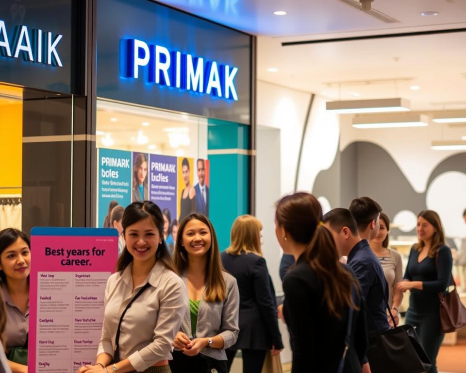 oportunidades de emprego na Primark